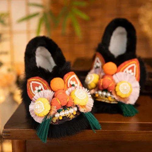 Hanfu Shoes, Embroidered Shoes, Handmade