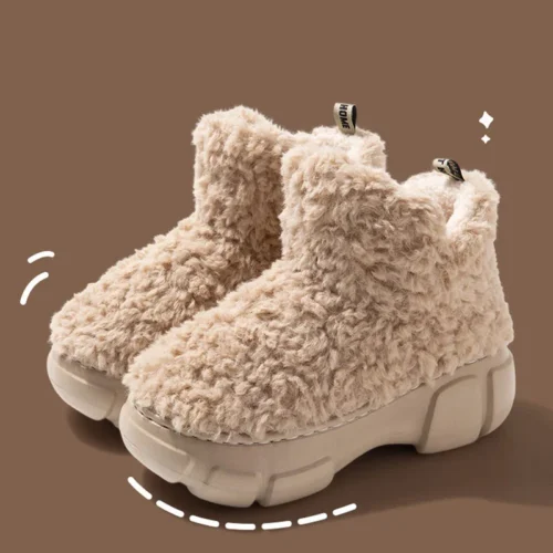 Cute Winter Shoes, Fuzzy Boots, Warm Shoes