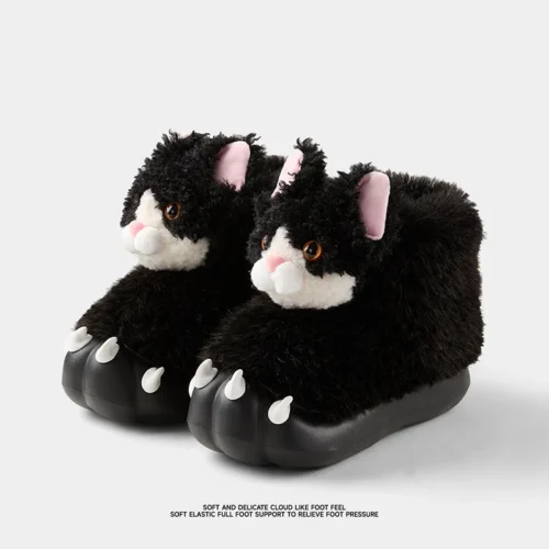 Fluffy Snow Boots, Cute Animal Shoes