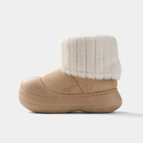 Fluffy Snow Boots, Warm Shoes
