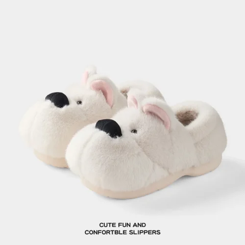 Cute Animal Shoes, Fluffy House Shoes