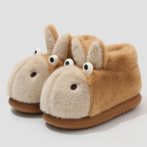 Cute Animal Shoes, Fluffy House Shoes