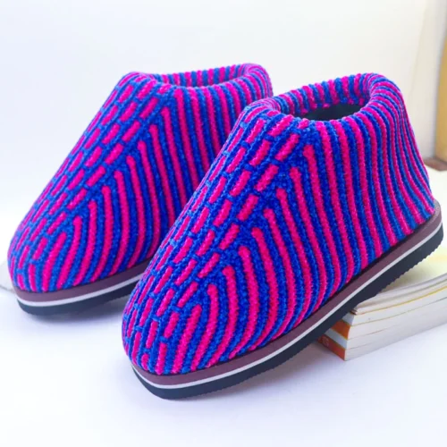 Handmade Cotton Shoes, Thermal Winter Shoes