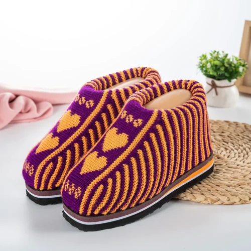 Handmade Cotton Shoes, Thermal Winter Shoes