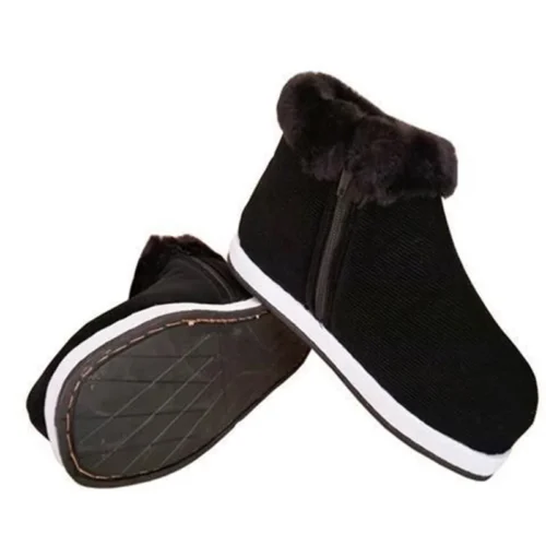 Handmade Cotton Shoes, Warm For Outdoor Wear
