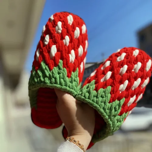 Handmade Slippers, Warm Cotton Slippers