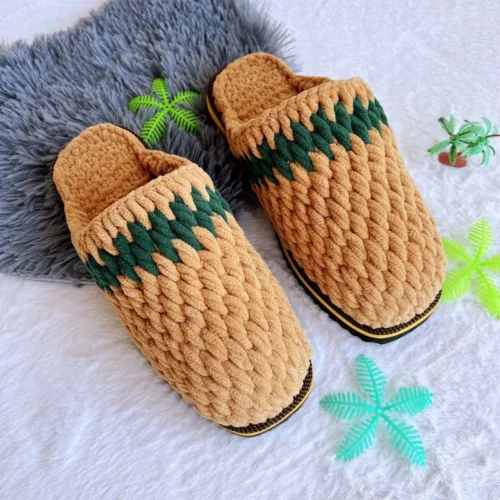 Handmade Slippers, Warm Cotton Slippers